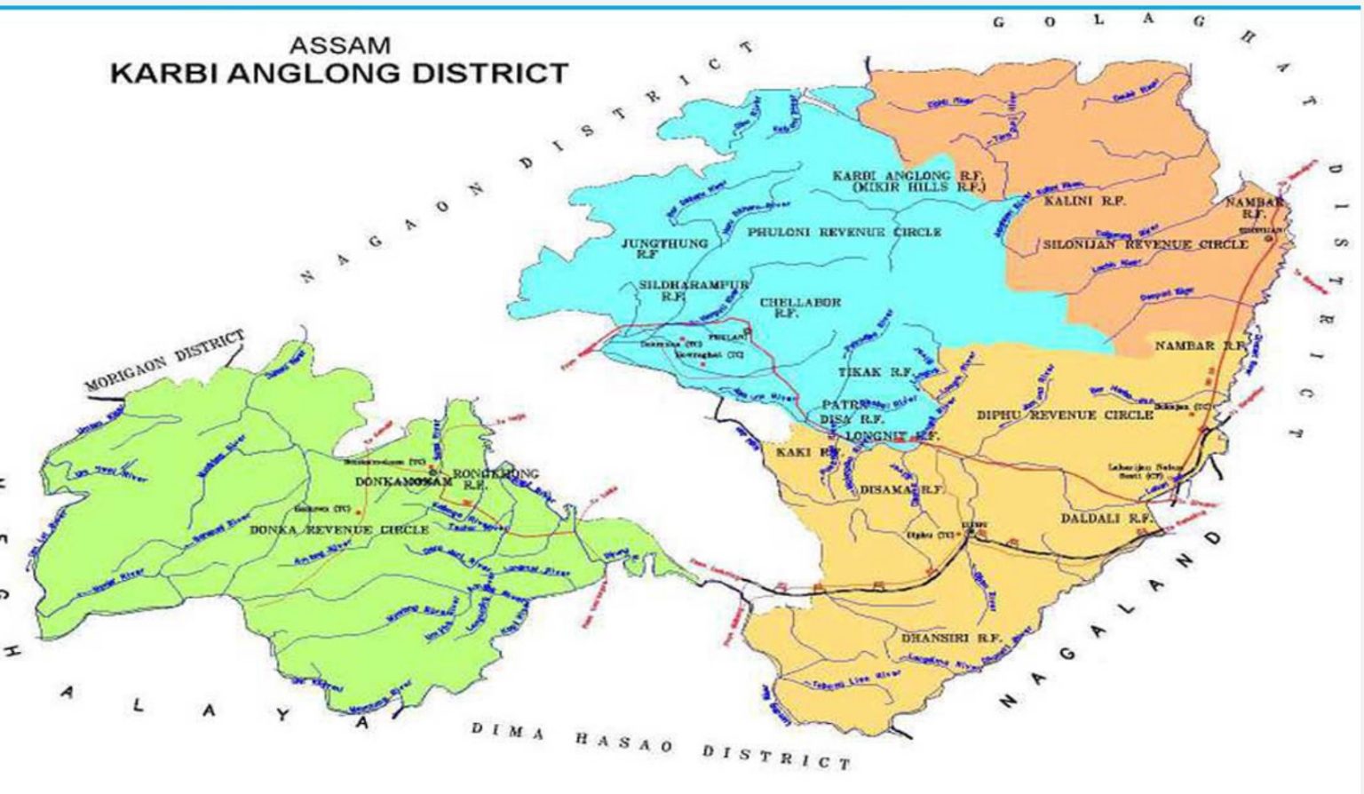 Home to Krishi Vigyan Kendra, Karbi Anglong